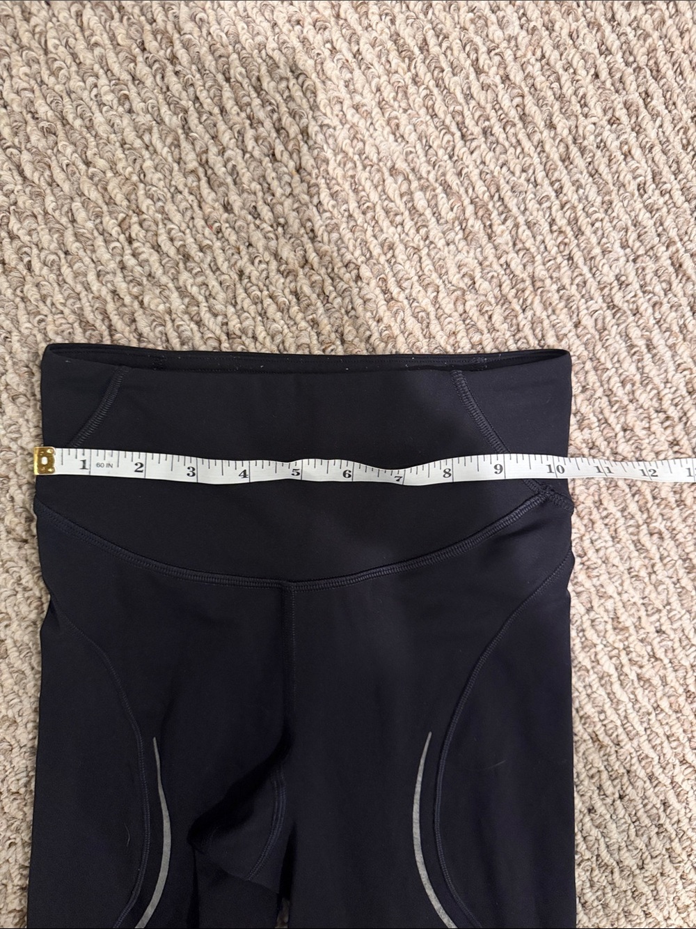 Lululemon Pants Womens 0 Black Base Pace High-Rise HR Reflective Tight 25" - Picture 9 of 12